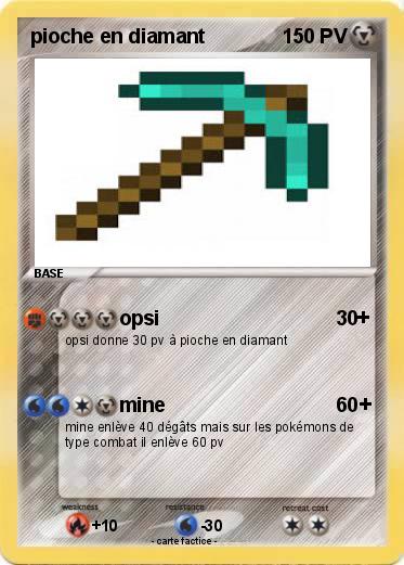 Pokemon pioche en diamant