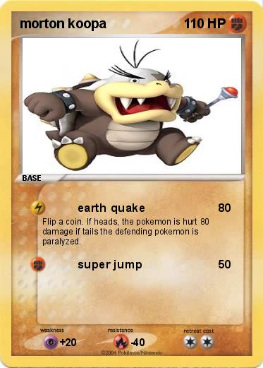 Pokemon morton koopa