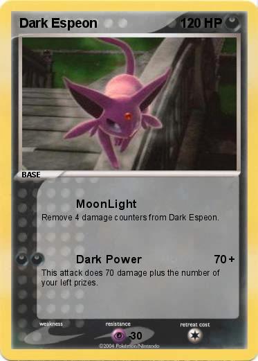 Pokemon Dark Espeon