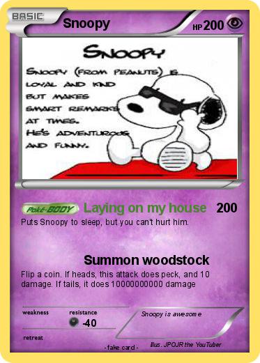 Pokemon Snoopy