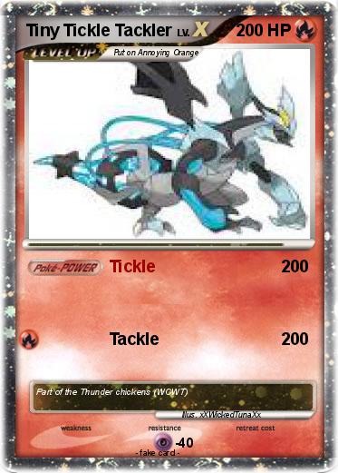 Pokemon Tiny Tickle Tackler