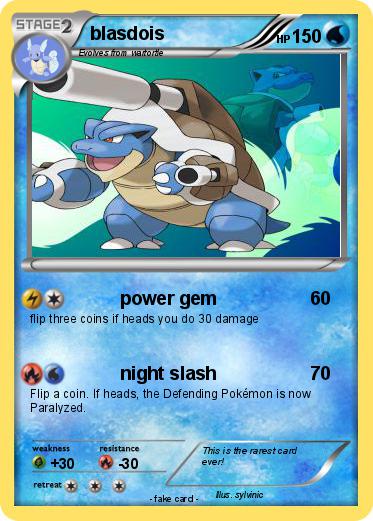 Pokemon blasdois