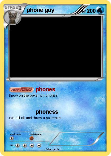 Pokemon phone guy