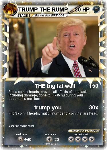 Pokemon TRUMP THE RUMP