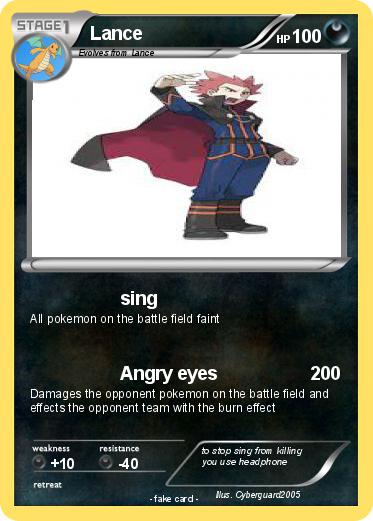 Pokemon Lance