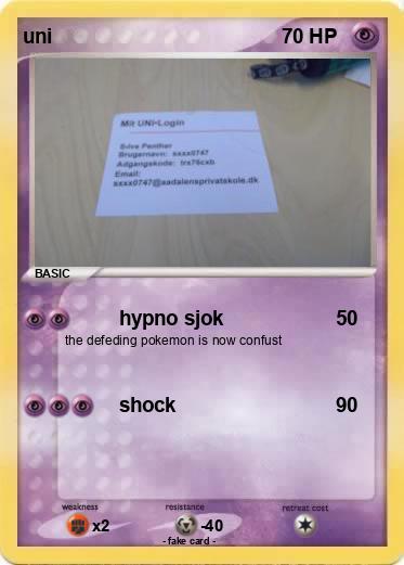 Pokemon uni