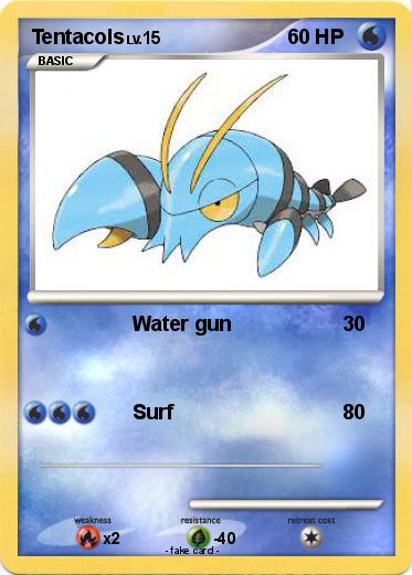 Pokemon Tentacols