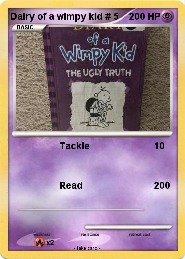 Pokemon Dairy of a wimpy kid # 5