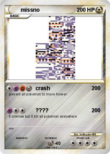 Pokemon missno