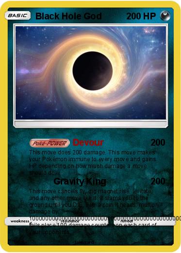 Pokemon Black Hole God