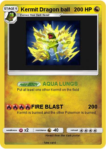 Pokemon Kermit Dragon ball