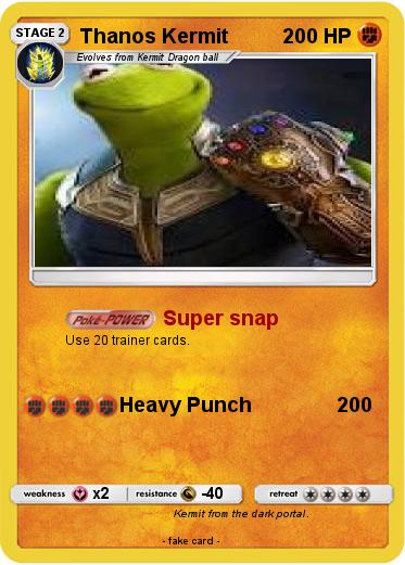 Pokemon Thanos Kermit