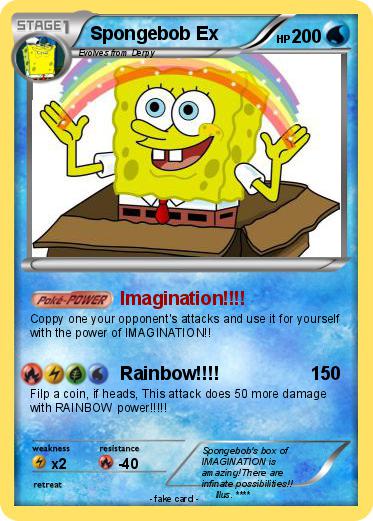 Pokemon Spongebob Ex