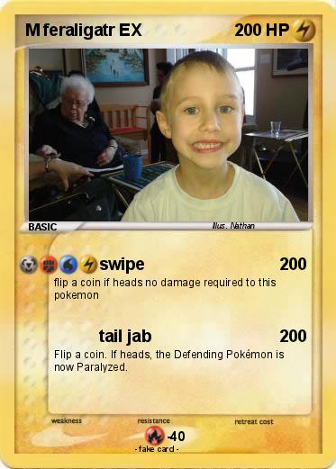 Pokemon M feraligatr EX