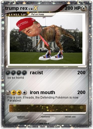 Pokemon trump rex