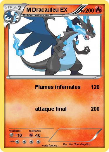 Pokemon M Dracaufeu EX