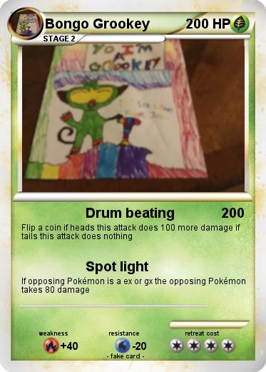 Pokemon Bongo Grookey