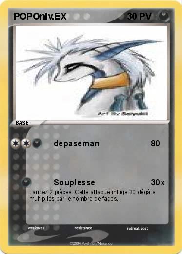 Pokemon POPOniv.EX
