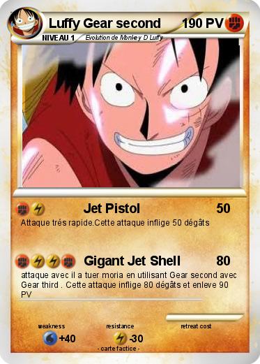 Pokemon Luffy Gear second