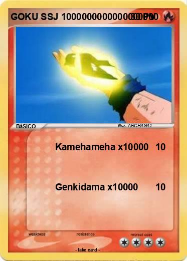 Pokemon GOKU SSJ 1000000000000000000