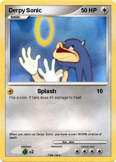 Pokemon Derpy Sonic
