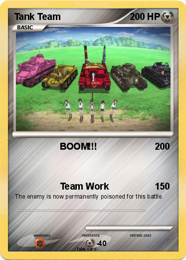 Pokemon Tank Team
