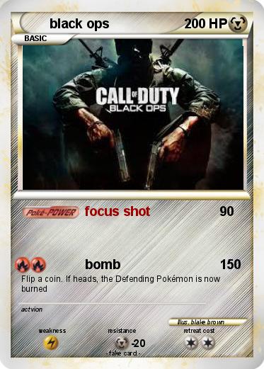 Pokemon black ops