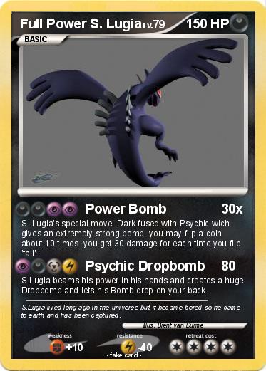 Pokemon Full Power S. Lugia