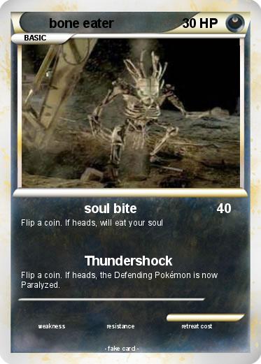 Pokemon bone eater