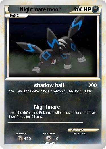 Pokemon Nightmare moon