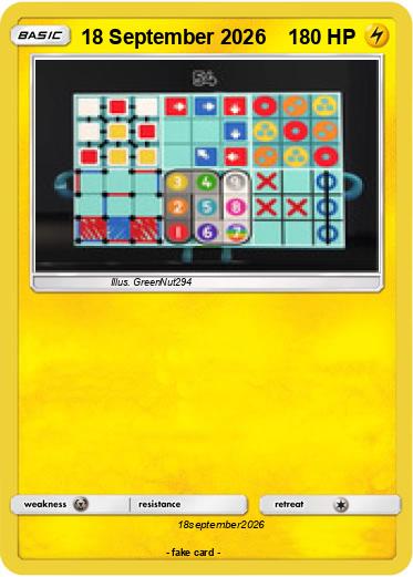Pokemon 18 September 2026