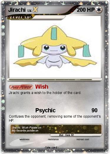 Pokemon Jirachi