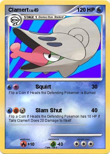 Pokemon Clamert