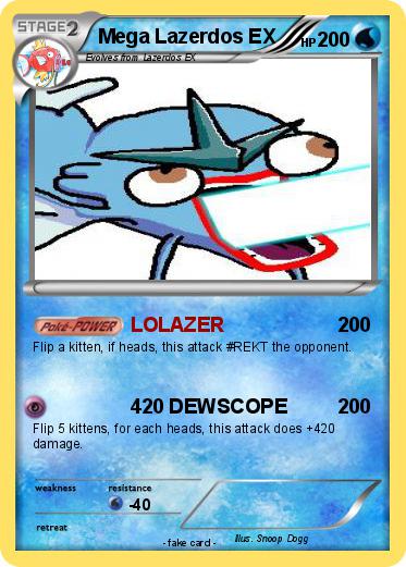 Pokemon Mega Lazerdos EX