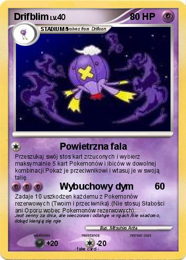 Pokemon Drifblim