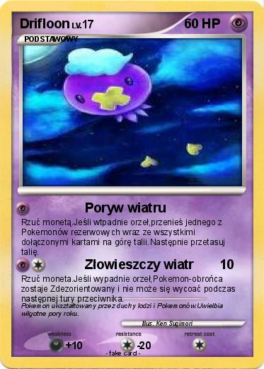 Pokemon Drifloon