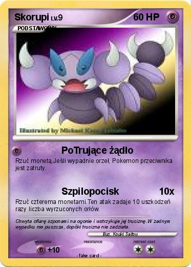 Pokemon Skorupi