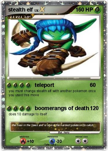 Pokemon stealth elf