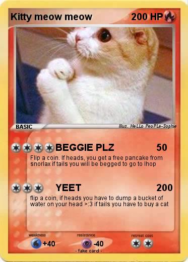 Pokemon Kitty meow meow
