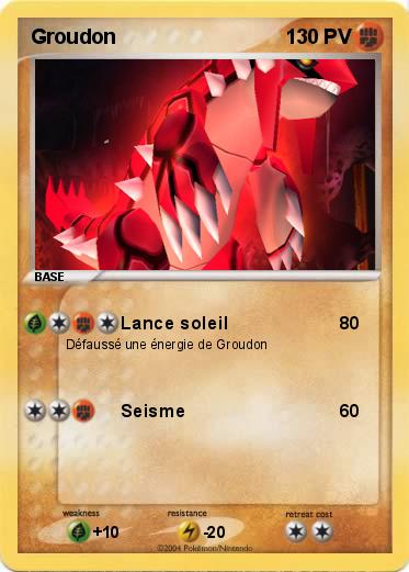 Pokemon Groudon