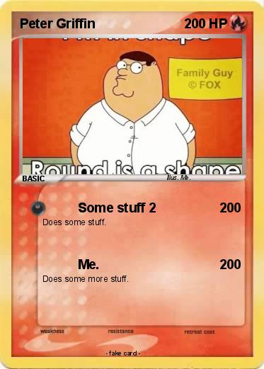 Pokemon Peter Griffin