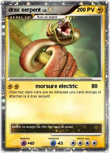 Pokemon drax serpent