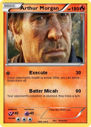 Pokemon Arthur Morgan