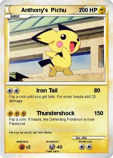 Pokemon Anthony's  Pichu