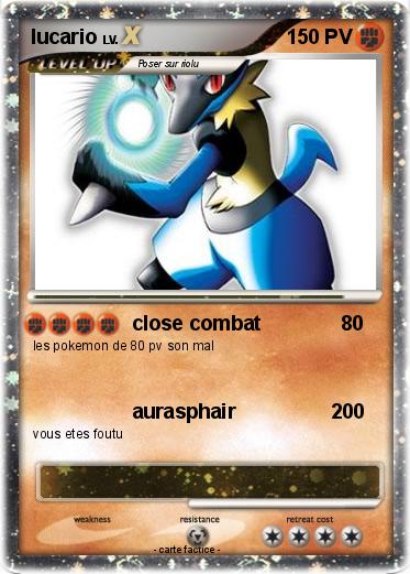 Pokemon lucario
