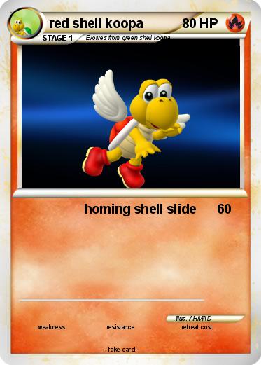 Pokemon red shell koopa