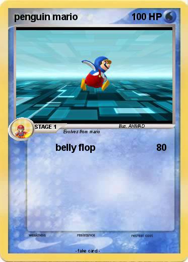 Pokemon penguin mario