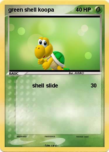 Pokemon green shell koopa