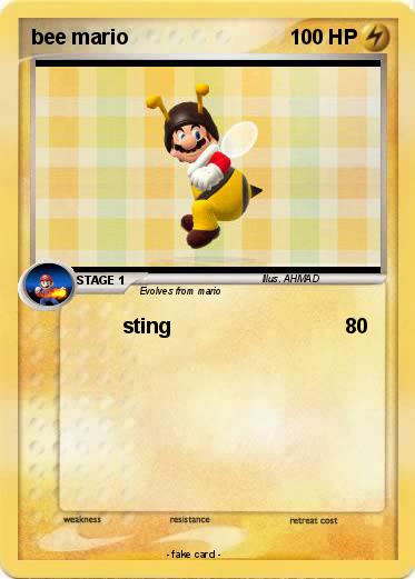 Pokemon bee mario