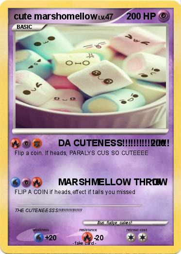 Pokemon cute marshomellow